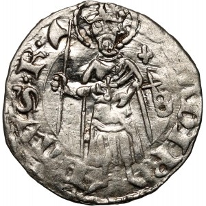 Węgry, Ludwik Węgierski 1342-1382, denar