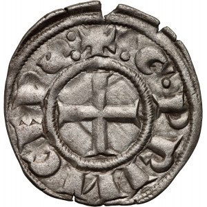 Krzyżowcy, Księstwo Achai, Guillaume II de Villehardouin 1246-1278, denar