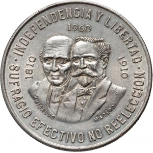 Mexico, 10 Pesos 1960 Mo, 150th Anniversary of the War of Independence