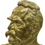 Second Republic, Jozef Pilsudski, contour plaque, Felix Robakowski, duplicate