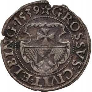 Zygmunt I Stary, grosz 1539, Elbląg