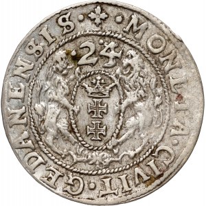 Sigismund III. Vasa, ort 1624/23, Danzig