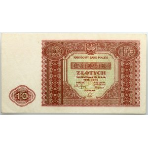 PRL, 10 zloty 15.05.1946