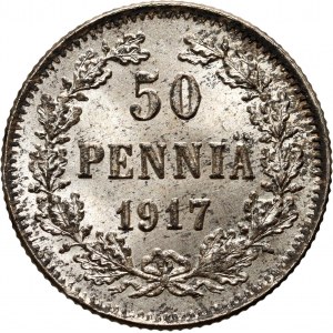 Finland, Nicholas II, 15 Pennia 1917 S, Helsinki