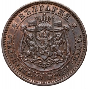 Bulgaria, Alexander I, 10 Stotinki 1881, Heaton