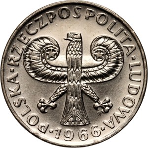 People's Republic of Poland, 10 zloty 1966, Sigismund's Column - Small Column.