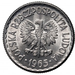 People's Republic of Poland, 1 zloty 1965