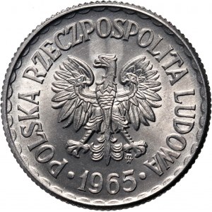 PRL, 1 złoty 1965