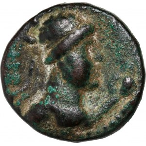 Greece, Kushan Empire, Vima Takto, 80-100, copper Tetradrachm