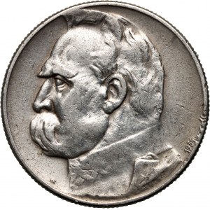 II RP, 5 złotych 1934, Warszawa, Józef Piłsudski, Orzeł Strzelecki