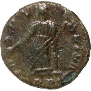 Římská říše, Helena, follis 337-340, Trevír