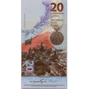 III RP, 20 złotych 2020, 100. rocznica Bitwy Warszawskiej, niski numer - RP0000119