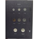 PRL, cluster Polish Coins 1987-1990, complete collection