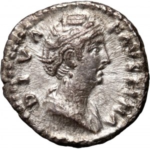 Roman Empire, Faustina I (wife of Antoninus Pius), Denar, Rome