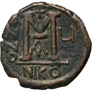 Byzantine Empire, Justin II 565-578, Follis, Nicodemia