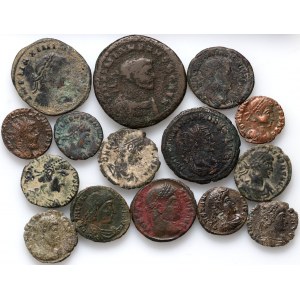 Roman Empire, set of 15 coins