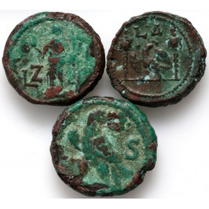 Roman Empire, set of 3 coins