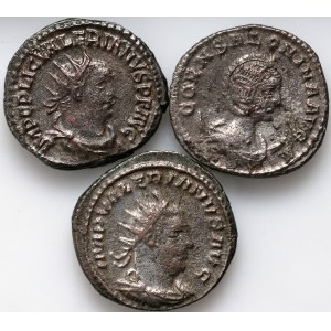 Roman Empire, set of 3 Antoninians