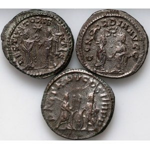Roman Empire, set of 3 Antoninians