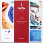 PWPW banknot testowy, 50 Chaplin 2020, w folderze PWPW