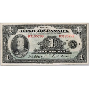 Canada, 1 Dollar 1935, series B
