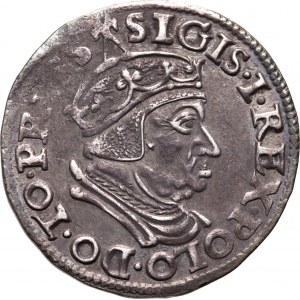Sigismund I. der Alte, Trojak 1538, Danzig
