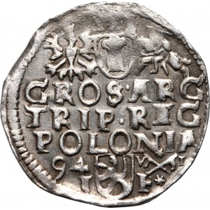 Sigismund III. Wasa, Trojak 1594, Poznań