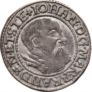 Silesia, Duchy of Krosno, Jan Kostrzynski, penny 1545, Krosno