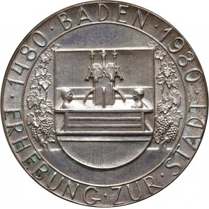 Germany, silver medal, 1980, Friedrich III