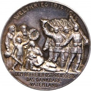 Germany, silver medal 1915, Paul von Hindenburg