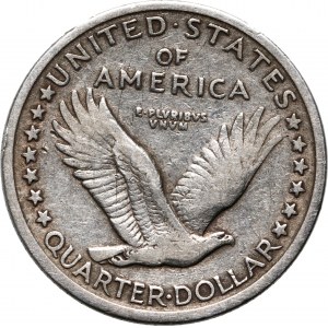 USA, 25 Cents (Quarter) 1917, Philadelphia, Standing Liberty
