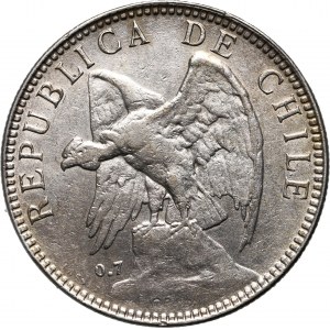 Chile, 1 peso 1905, Santiago