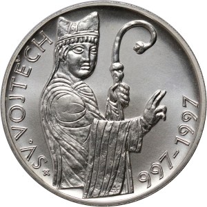 Czechy, 200 koron 1997 ČM, Jablonec nad Nisou, 1000th Anniversary of the Death of St. Adalbert