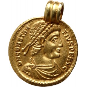 Roman Empire, Constantinus II 337-361, Solidus, Siscia