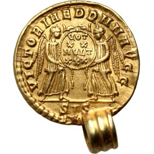 Cesarstwo Rzymskie, Konstancjusz II 337-361, solidus, Siscia