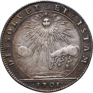 France, silver jeton, 1701