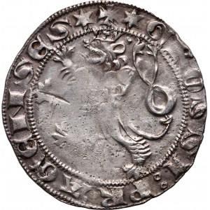 Wacław II Czeski 1300-1305, grosz praski