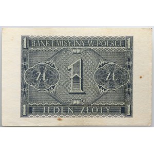 General Government, 1 zloty 1.03.1940, series A