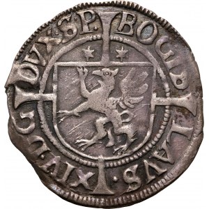 Pomorze, Księstwo Szczecińskie, Bogusław XIV, 1/16 talara 1628, Szczecin