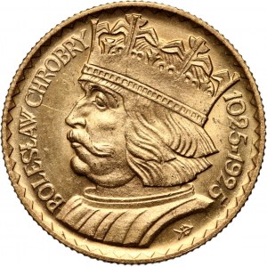 II RP, 20 złotych 1925, Warszawa, Bolesław Chrobry