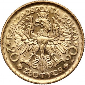 II RP, 20 złotych 1925, Warszawa, Bolesław Chrobry
