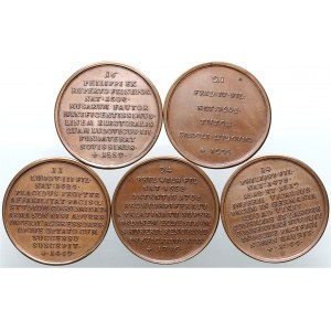 Germany, set of 5 medals