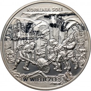 III RP, 20 złotych 2001, Kopalnia Soli w Wieliczce