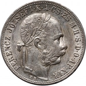 Węgry, Franciszek Józef I, 1 forint 1882 KB, Kremnica