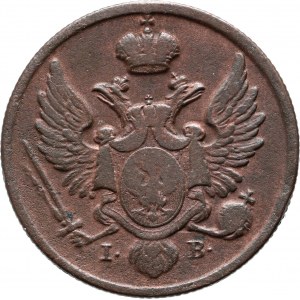Congress Kingdom, Nicholas I, 3 pennies from domestic copper 1827 IB, Warsaw