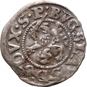 Pomerania, Boguslaw XIV, double shekel 1621, Szczecin