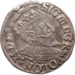 Zygmunt III Waza, trojak 1593, Olkusz