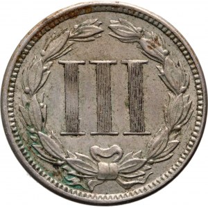 USA, 3 Cents 1868, Philadelphia