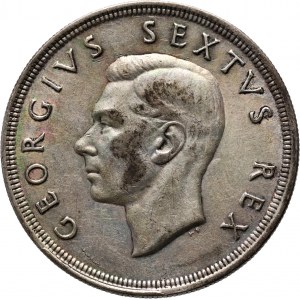 Jižní Afrika, Jiří VI., 5 šilinků 1952, 300. výročí založení Kapského Města