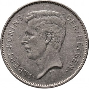Belgium, Albert I, 20 Francs 1932